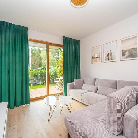 Nadmorski Dwor - Green Apartment Danzica Esterno foto
