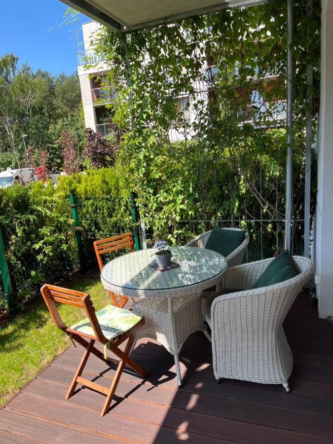Nadmorski Dwor - Green Apartment Danzica Esterno foto